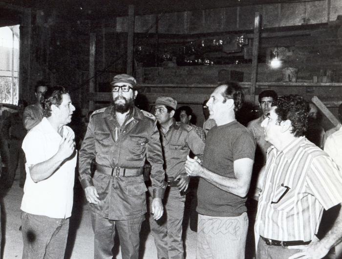 Fidel dio seguimiento permanente a la creación del Palacio de Convenciones. Foto: Liborio Noval Fidel dio seguimiento permanente a la creación del Palacio de Convenciones. Foto: Liborio Noval