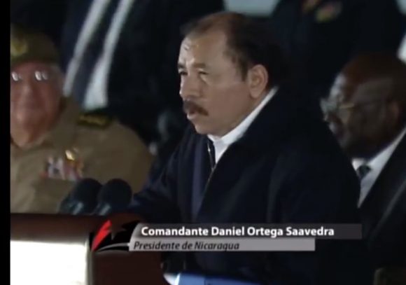 Comandante Daniel Ortega Saavedra, presidente de la República de Nicaragua Comandante Daniel Ortega Saavedra, presidente de la República de Nicaragua