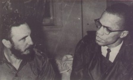 Fidel Castro y Malcolm X