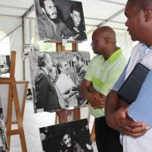 Exposición en Sudáfrica en homenaje a Fidel Castro Ruz