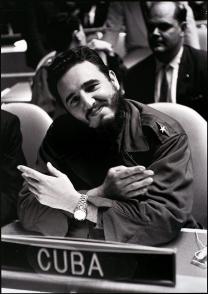 Fidel en la ONU (1959). Foto: Roberto Salas Fidel en la ONU (1959). Foto: Roberto Salas