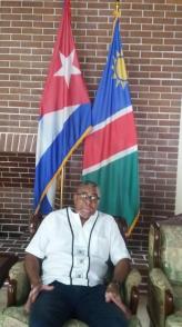 In den Augen des namibischen Botschafters in Kuba, Samuel Hendrik Goagoseb, sind die Kubaner Brüder des Volkes von Namibia Photo: Juventud Rebelde In den Augen des namibischen Botschafters in Kuba, Samuel Hendrik Goagoseb, sind die Kubaner Brüder des Volkes von Namibia Photo: Juventud Rebelde