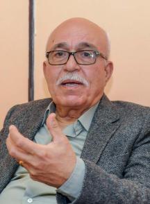 Saleh Raafat, miembro del Comité Ejecutivo de la Organización para la Liberación de Palestina (OLP). Foto: Jose M. Correa Saleh Raafat, miembro del Comité Ejecutivo de la Organización para la Liberación de Palestina (OLP). Foto: Jose M. Correa