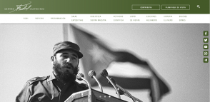 Captura de pantalla del Centro Fidel Castro Ruz. Captura de pantalla del Centro Fidel Castro Ruz.