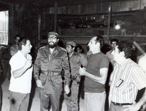 Fidel dio seguimiento permanente a la creación del Palacio de Convenciones. Foto: Liborio Noval Fidel dio seguimiento permanente a la creación del Palacio de Convenciones. Foto: Liborio Noval