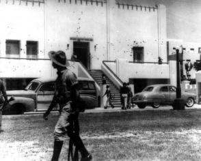 El cuartel Moncada se convirtió en sede del horror. Foto: Archivo Granma El cuartel Moncada se convirtió en sede del horror. Foto: Archivo Granma