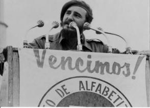 Fidel Castro proclama a Cuba libre territorio de analfabetismo Fidel Castro proclama a Cuba libre territorio de analfabetismo