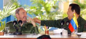 Der Comandante en Jefe Fidel Castro war Ehrengast der 231. Übertragung des Programms Aló Presidente, das vom Bezirk Sandino in Pinar del Rio ausgestrahlt wurde.