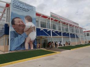 El hospital general Hugo Chávez Frías fue inaugurado por el presidente Nicolás Maduro el 27 de abril de 2018. Foto: Enrique Milanés León 