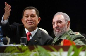 Fidel y Chávez en el acto fundacional del ALBA. Foto: Velázquez, Amhed Fidel y Chávez en el acto fundacional del ALBA. Foto: Velázquez, Amhed