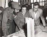Fidel Castro junto a Pastorita Nuñez